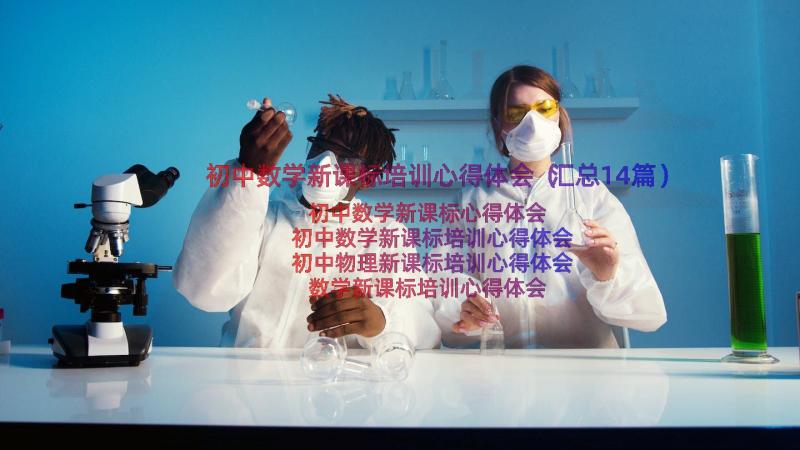 初中数学新课标培训心得体会（汇总14篇）