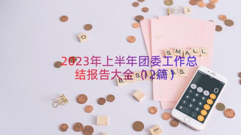 2023年上半年团委工作总结报告大全（12篇）