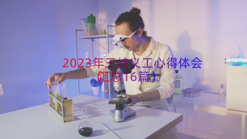 2023年三峡义工心得体会（汇总16篇）