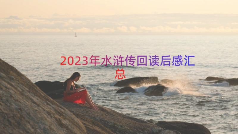 2023年水浒传回读后感（汇总13篇）