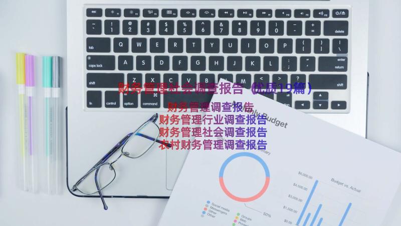 财务管理社会调查报告（优质19篇）