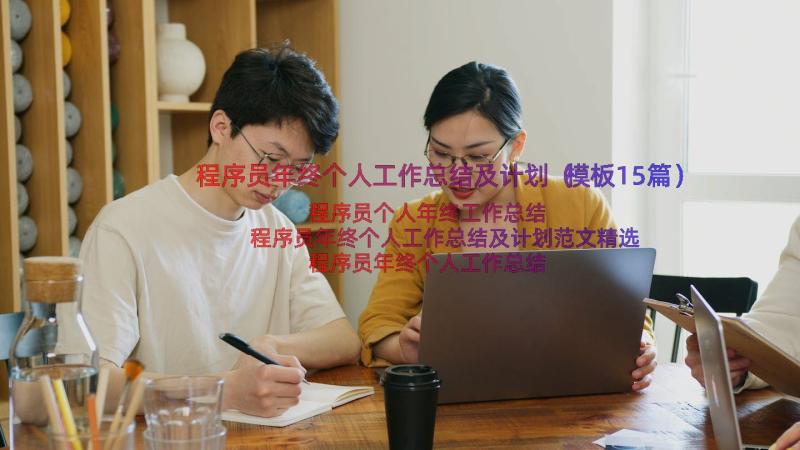 程序员年终个人工作总结及计划（模板15篇）