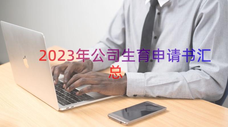 2023年公司生育申请书（汇总19篇）