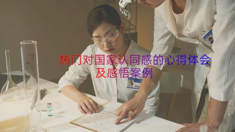 热门对国家认同感的心得体会及感悟（案例16篇）