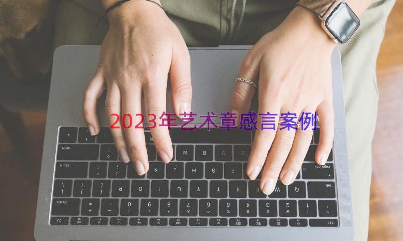 2023年艺术章感言（案例17篇）