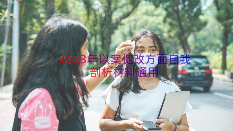 2023年以案促改方面自我剖析材料（通用16篇）