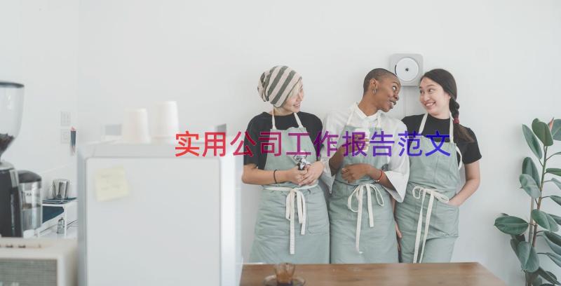 实用公司工作报告范文（15篇）