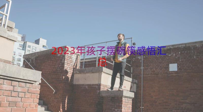 2023年孩子摆碗筷感悟（汇总14篇）