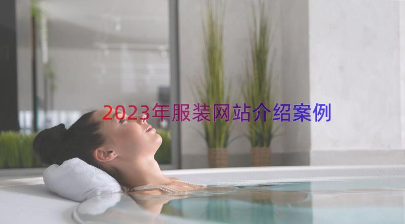 2023年服装网站介绍（案例20篇）