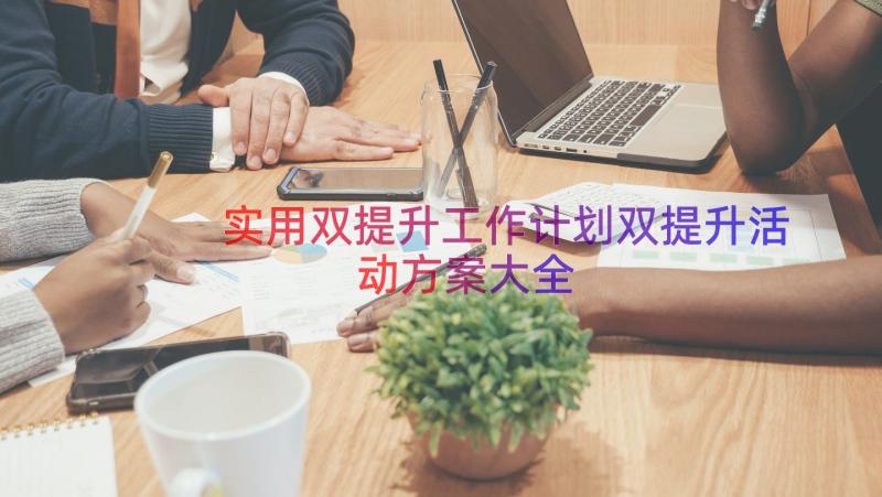 实用双提升工作计划双提升活动方案大全（17篇）