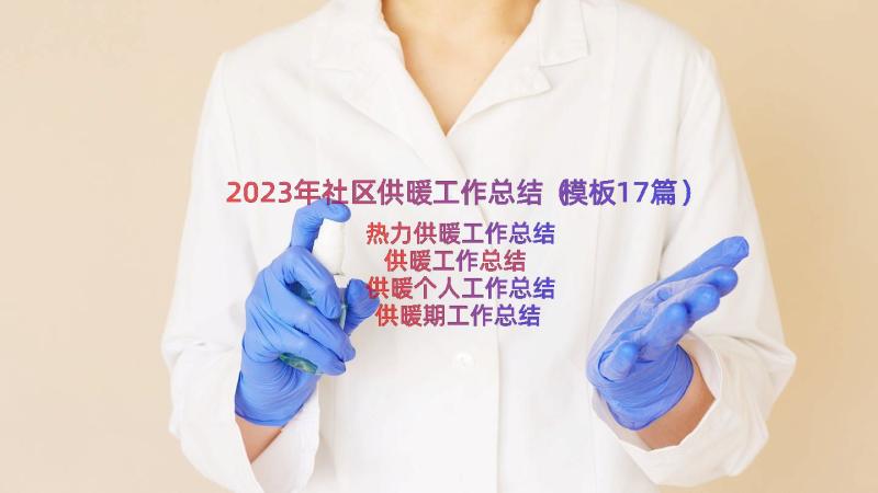 2023年社区供暖工作总结（模板17篇）