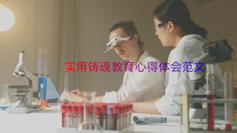 实用铸魂教育心得体会范文（21篇）