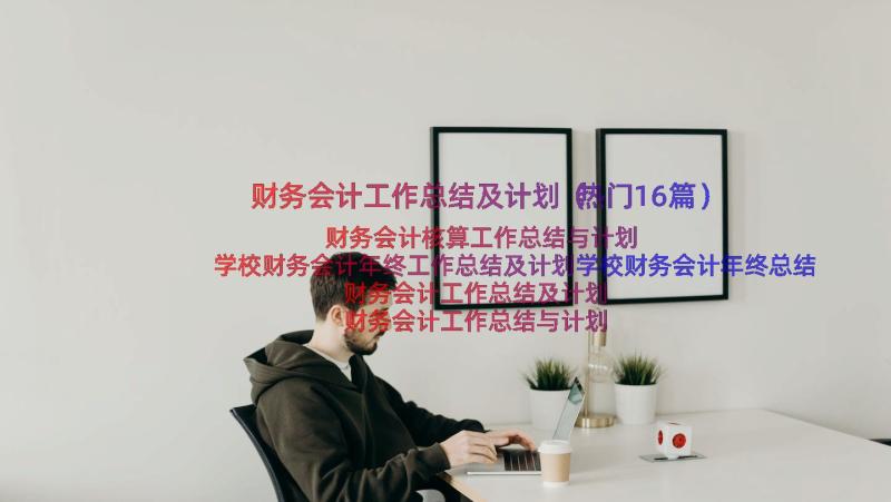 财务会计工作总结及计划（热门16篇）