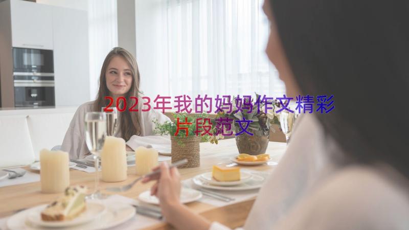 2023年我的妈妈作文精彩片段范文（17篇）