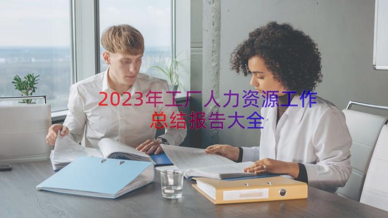 2023年工厂人力资源工作总结报告大全（18篇）