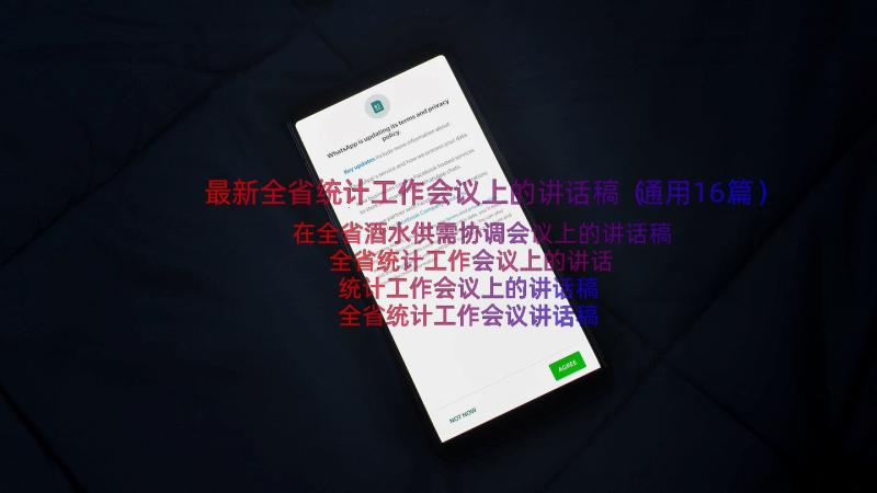 最新全省统计工作会议上的讲话稿（通用16篇）