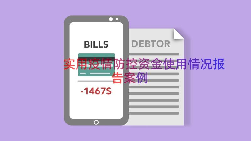 实用疫情防控资金使用情况报告（案例12篇）