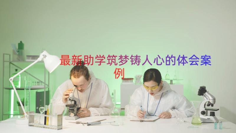 最新助学筑梦铸人心的体会（案例17篇）