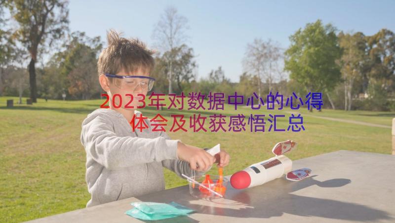 2023年对数据中心的心得体会及收获感悟（汇总13篇）