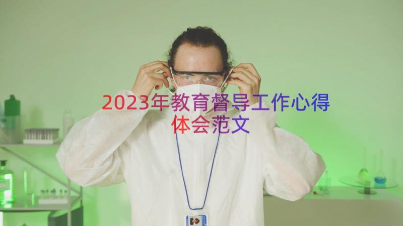 2023年教育督导工作心得体会范文（17篇）