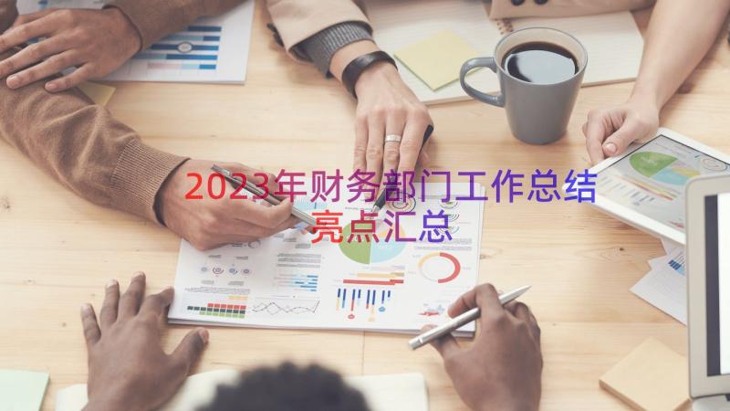 2023年财务部门工作总结亮点（汇总18篇）