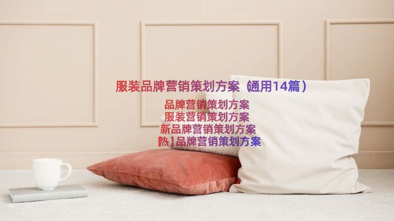 服装品牌营销策划方案（通用14篇）