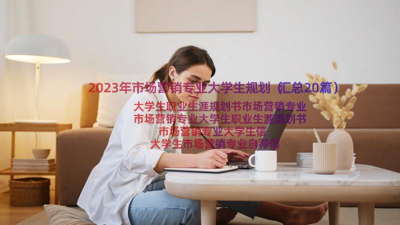 2023年市场营销专业大学生规划（汇总20篇）