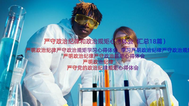 严守政治纪律和政治规矩心得体会（汇总18篇）