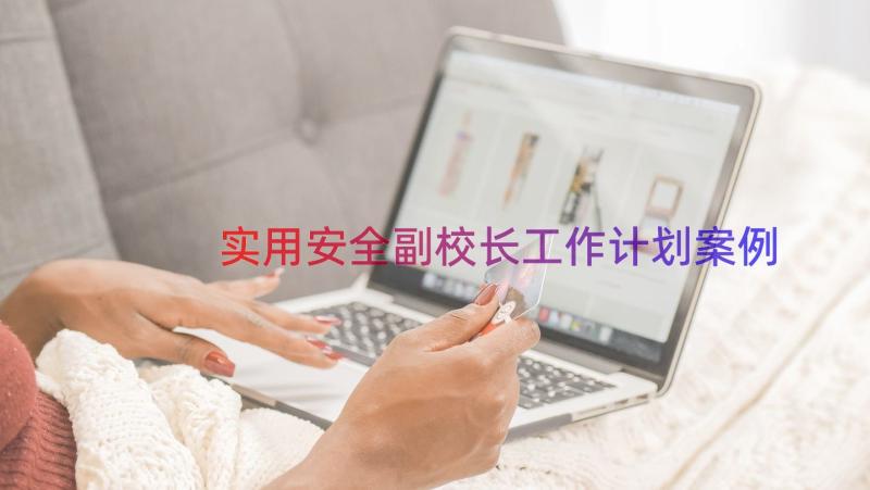 实用安全副校长工作计划（案例17篇）