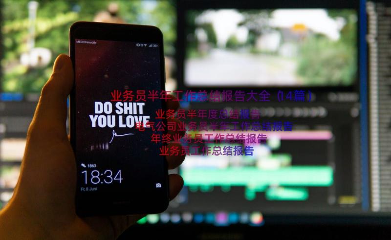 业务员半年工作总结报告大全（14篇）