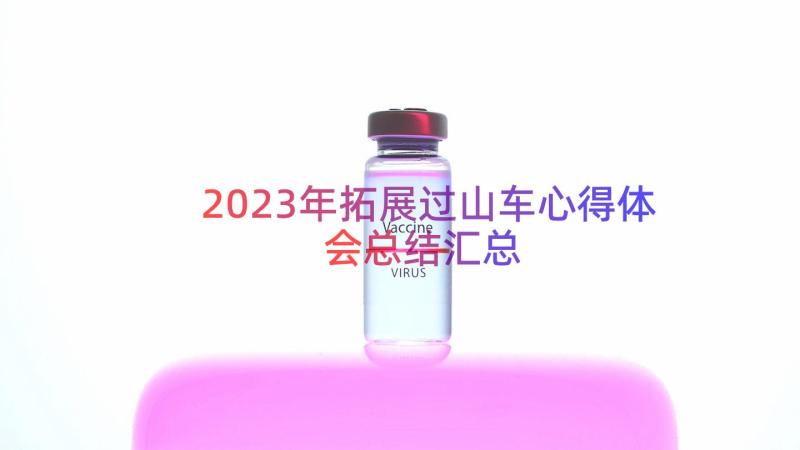 2023年拓展过山车心得体会总结（汇总17篇）