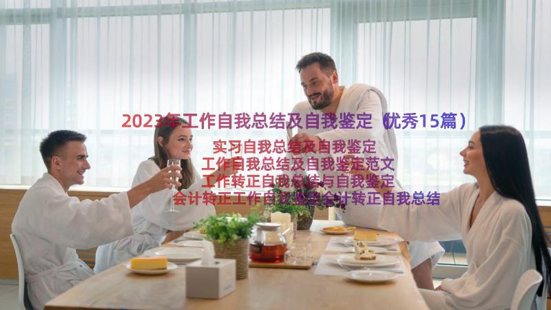 2023年工作自我总结及自我鉴定（优秀15篇）