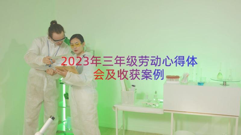 2023年三年级劳动心得体会及收获（案例14篇）