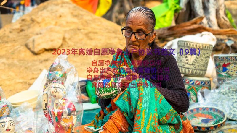 2023年离婚自愿净身出户协议书范文（19篇）