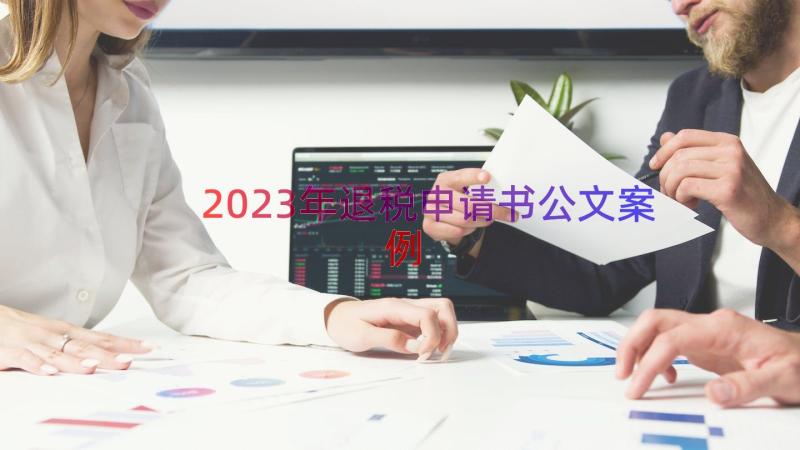 2023年退税申请书公文（案例17篇）