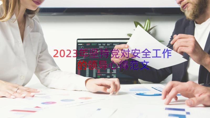 2023年坚持党对安全工作的领导心得范文（16篇）