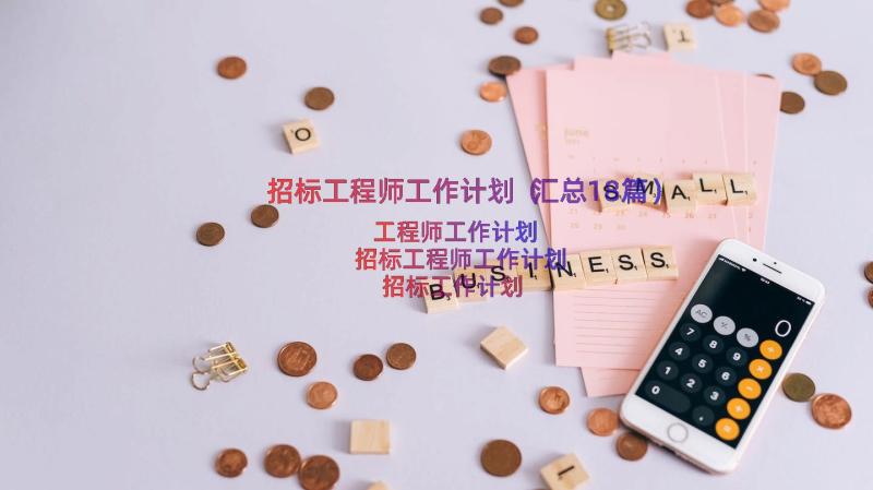 招标工程师工作计划（汇总18篇）