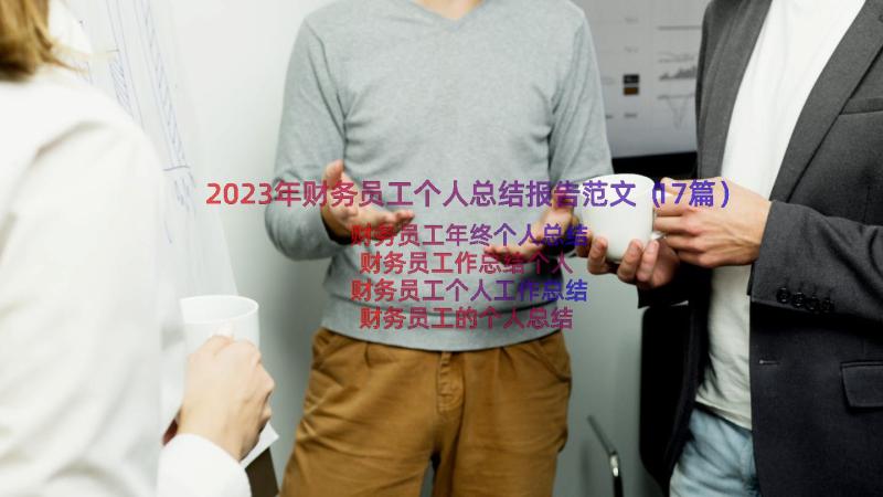 2023年财务员工个人总结报告范文（17篇）