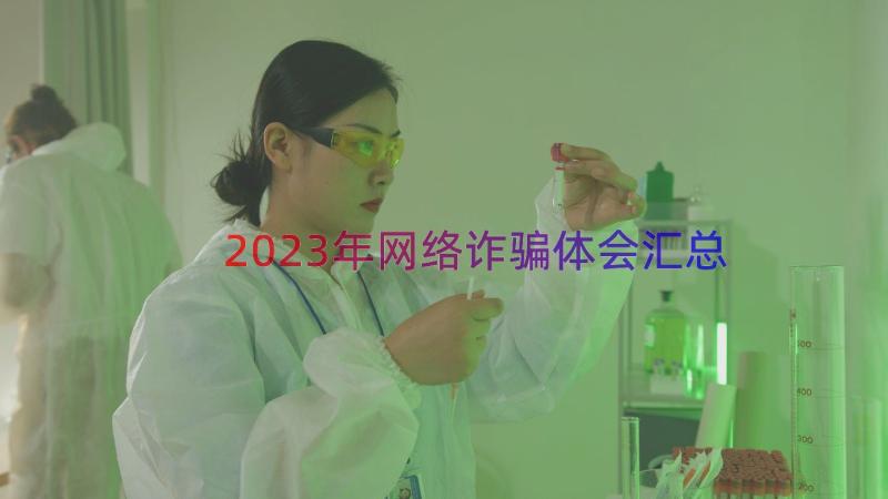 2023年网络诈骗体会（汇总17篇）