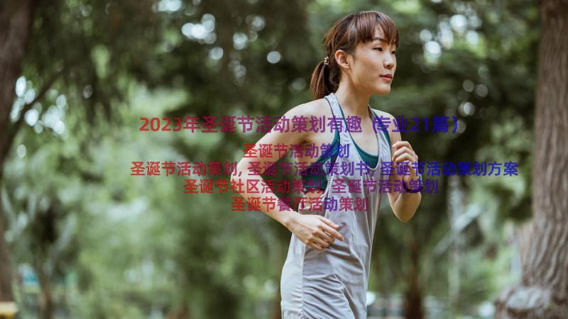 2023年圣诞节活动策划有趣（专业21篇）