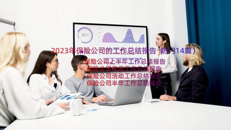 2023年保险公司的工作总结报告（热门14篇）