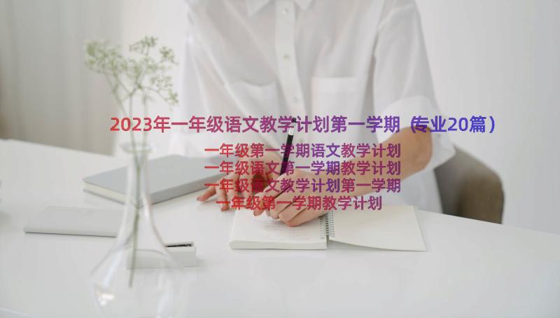 2023年一年级语文教学计划第一学期（专业20篇）