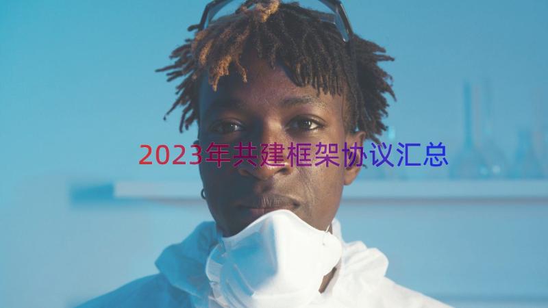 2023年共建框架协议（汇总21篇）