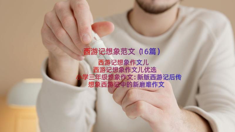 西游记想象范文（16篇）