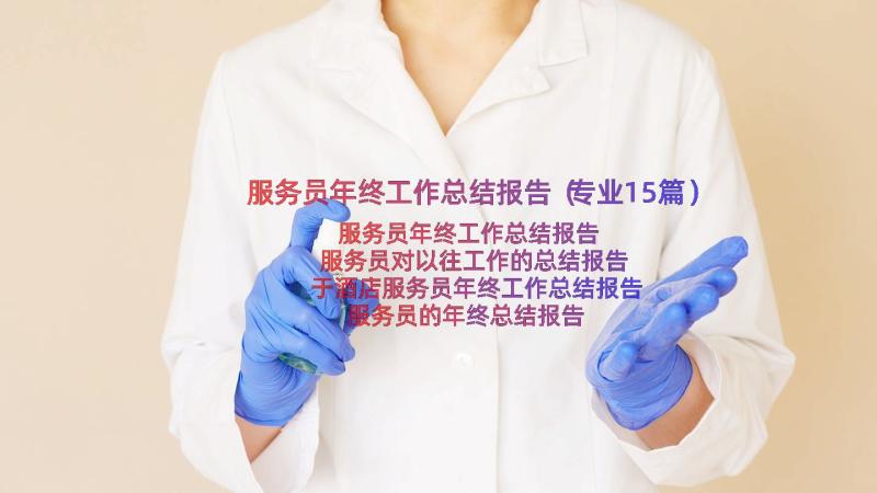 服务员年终工作总结报告（专业15篇）