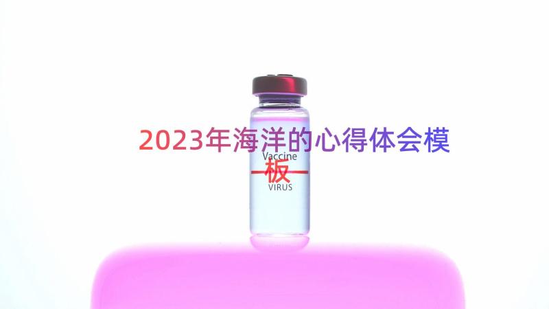 2023年海洋的心得体会（模板13篇）