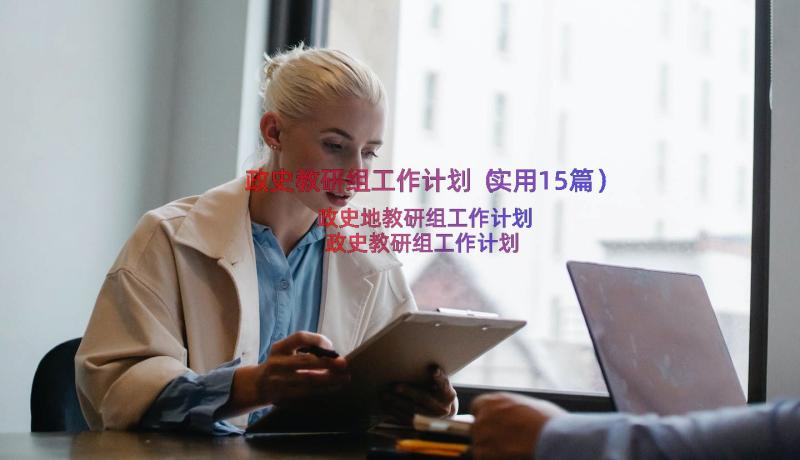 政史教研组工作计划（实用15篇）