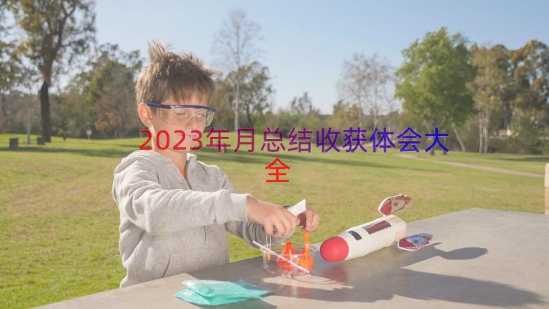 2023年月总结收获体会大全（15篇）