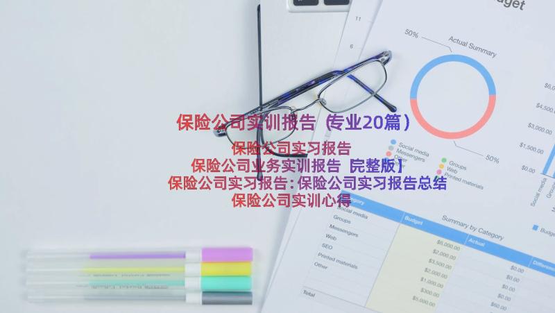 保险公司实训报告（专业20篇）