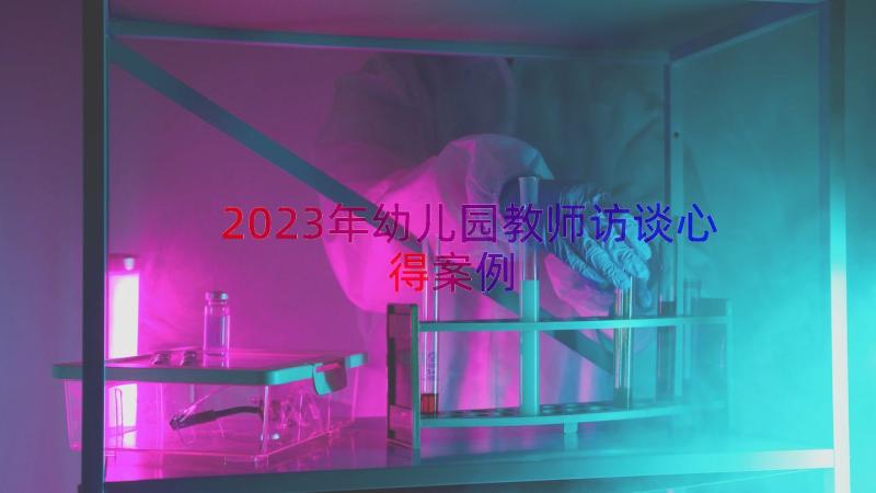 2023年幼儿园教师访谈心得（案例16篇）